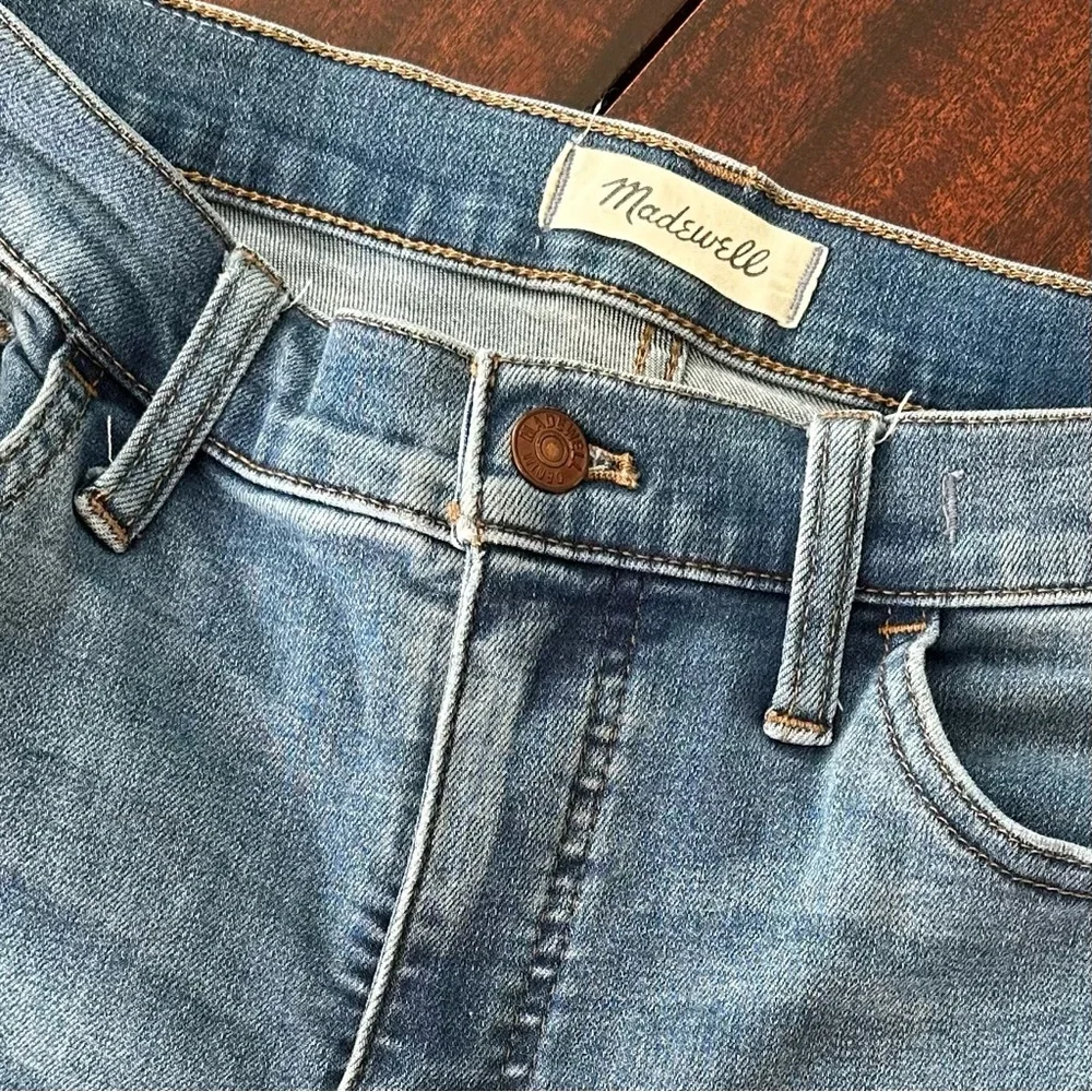 Madewell Roadtripper Skinny Jeans Size 29 Tall Medium Wash High Rise Stretch EUC